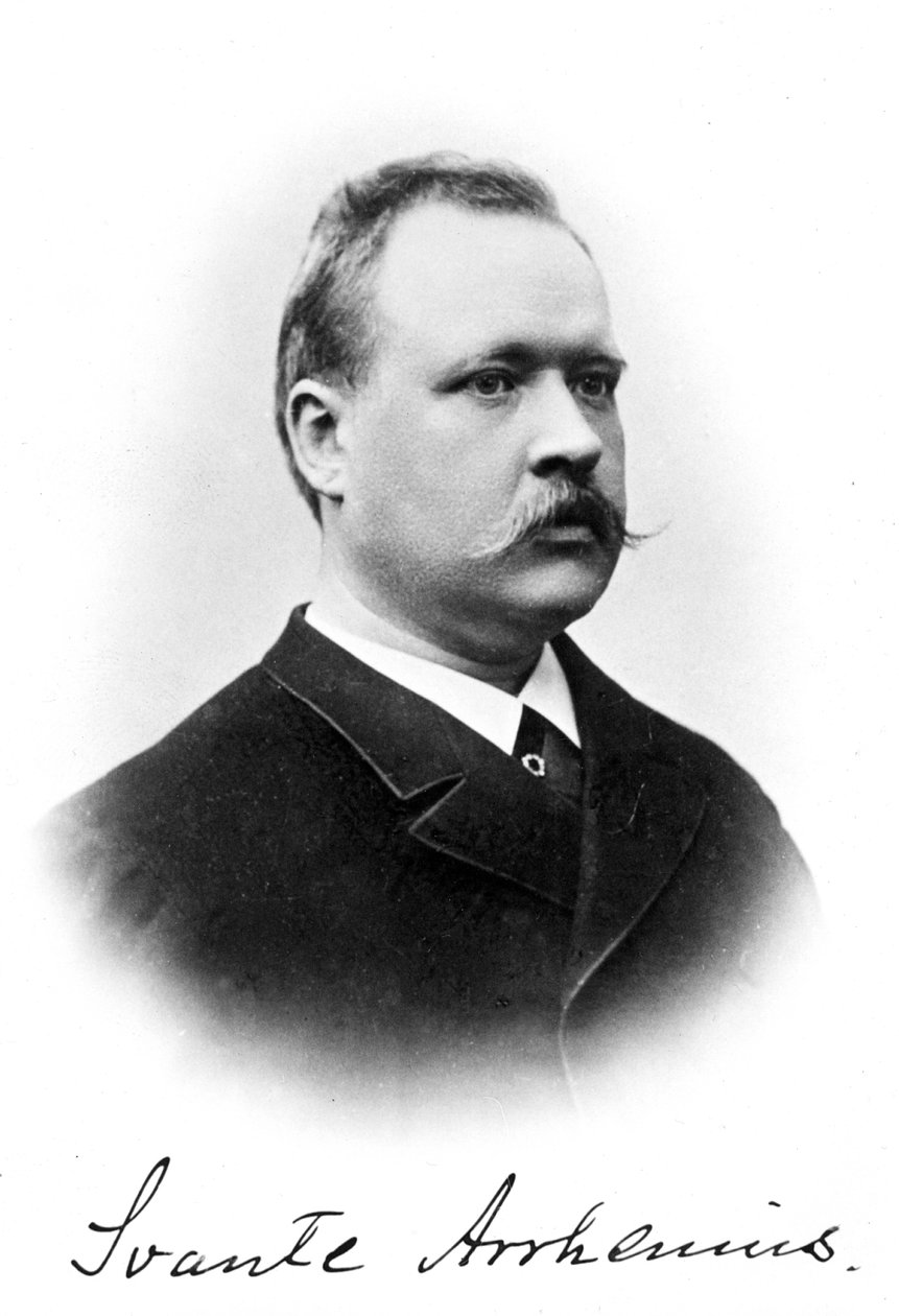 Svante Arrhenius 1859-1927, švédský fyzik a chemik od Unbekannt