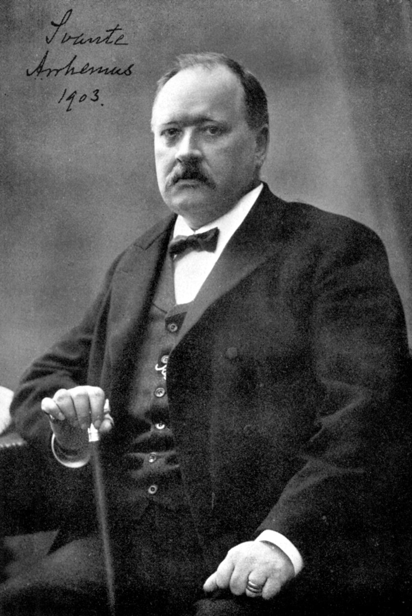 Svante Arrhenius 1859-1927, švédský fyzik a chemik, 1903 od Unbekannt