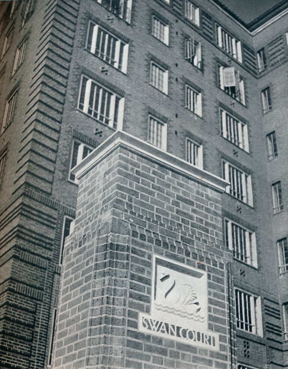 Swan Court, Chelsea, 1932 od Unbekannt