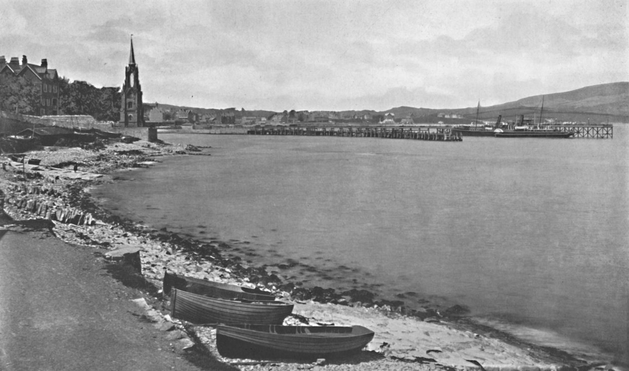 Swanage Bay and Pier, c1910 od Unbekannt