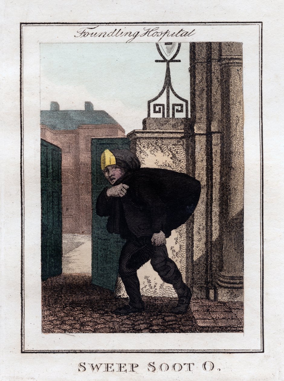 Sweep Saot O, Foundling Hospital, Londýn, 1805 od Unbekannt