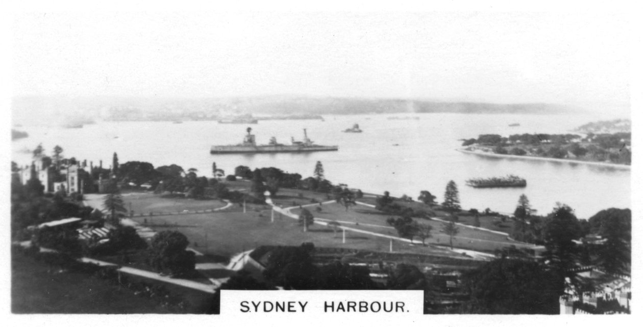 Sydney Harbour, Austrálie, 1928 od Unbekannt