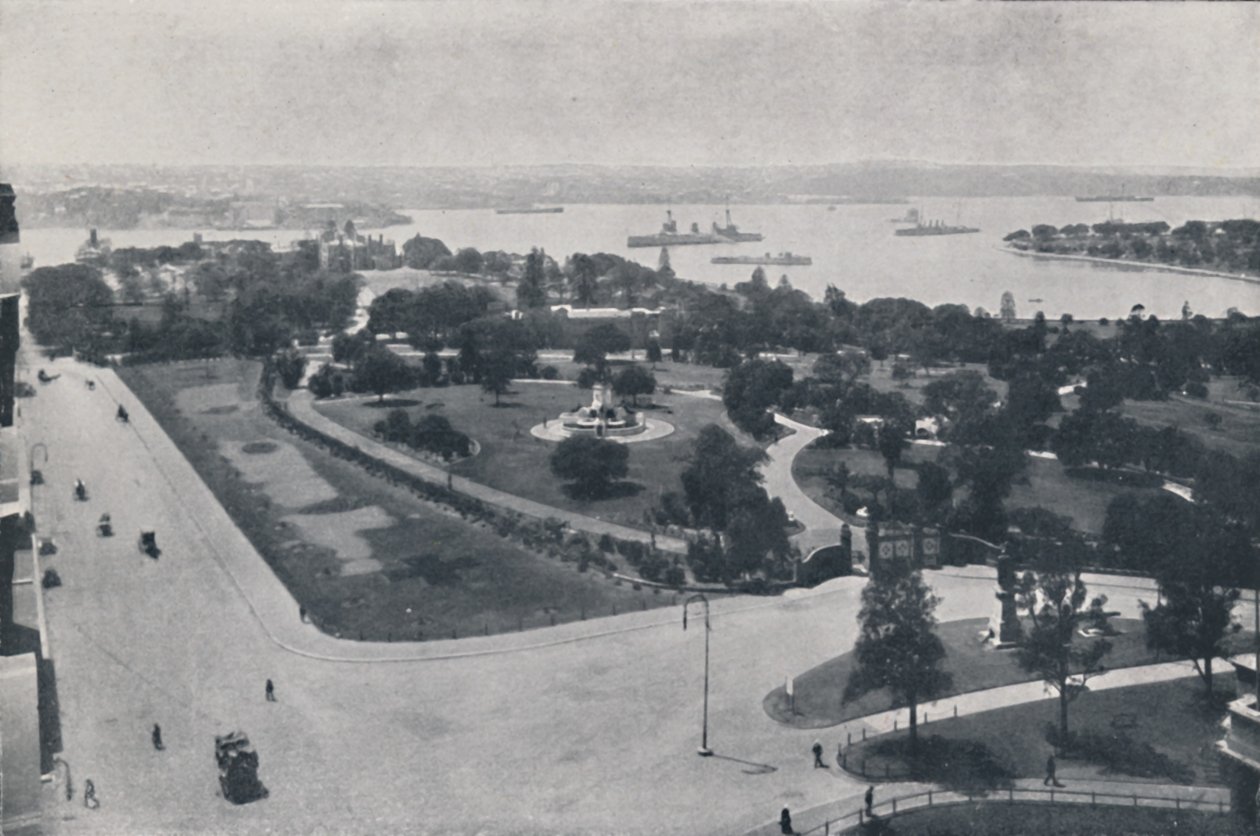 Sydney Harbour, Nový Jižní Wales, 1924 od Unbekannt