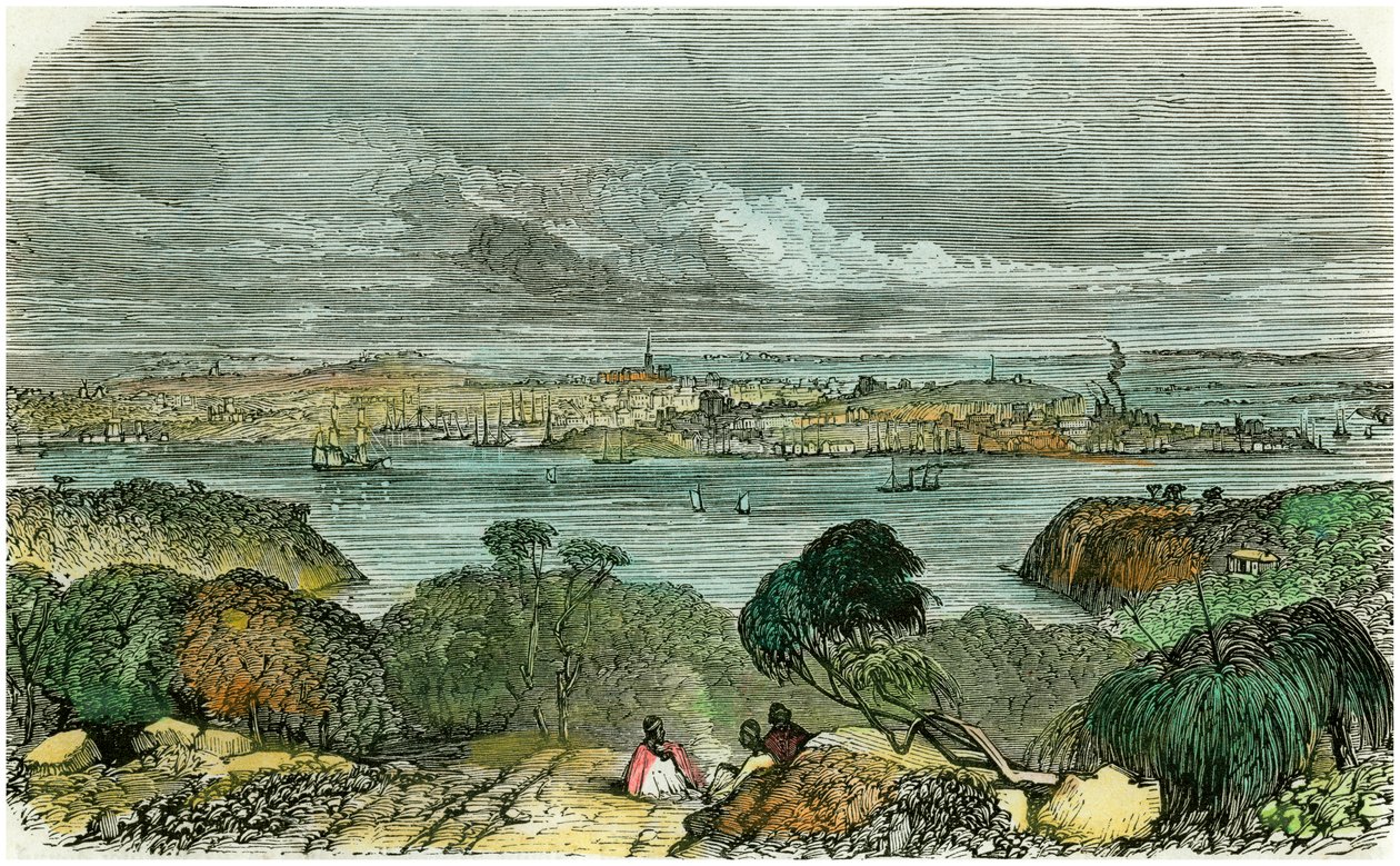 Sydney, Nový Jižní Wales, Austrálie, c1870 od Unbekannt