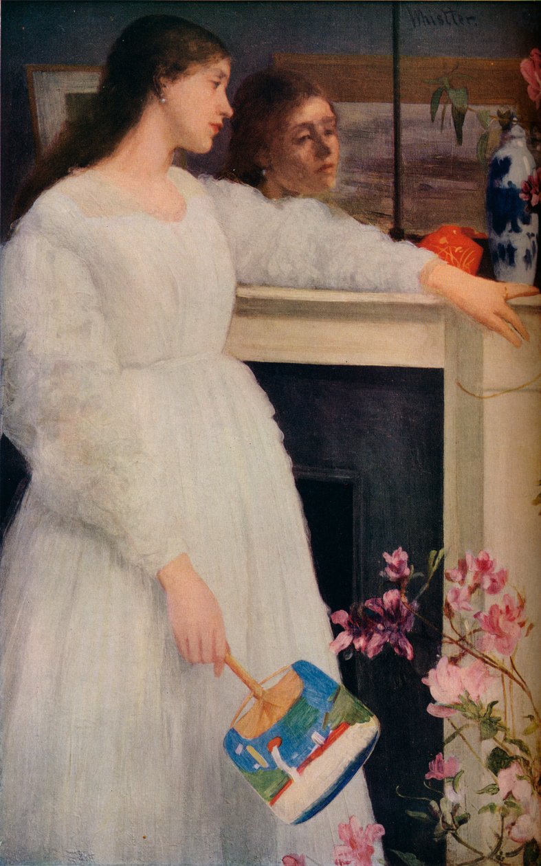 Symphony in White, č. 2: The Little White Girl, 1864-65, 1937 od Unbekannt