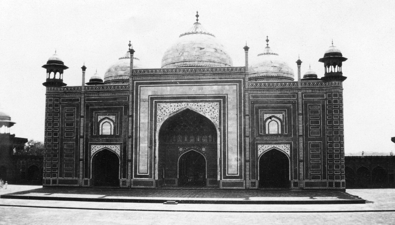 Mešita Tádž Mahal nebo mešita, Agra, Indie, 1916-1917 od Unbekannt