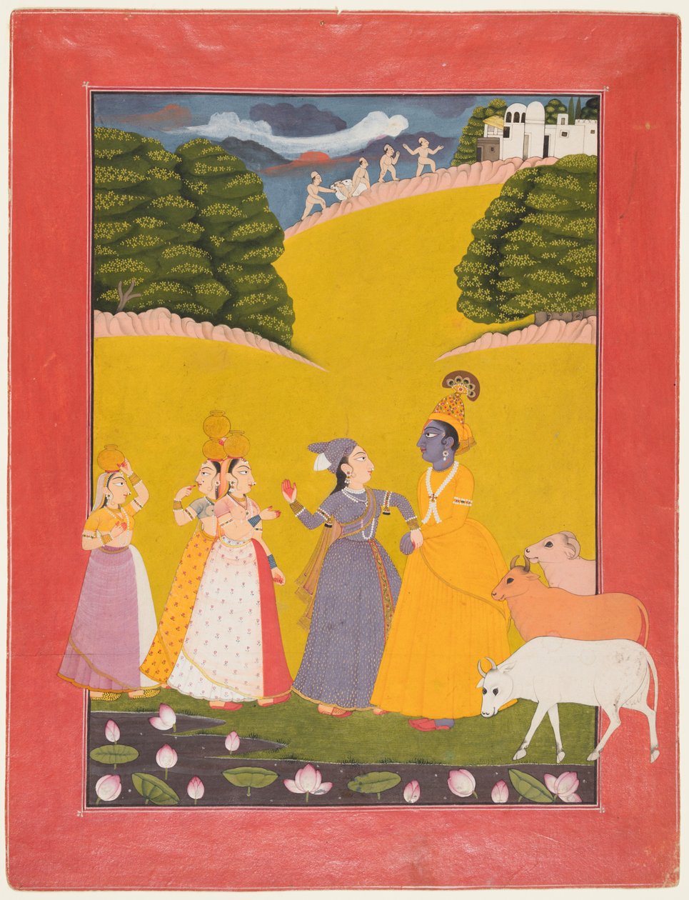 Vybírání mýta, Dana-lila, c. 1760. od Unbekannt
