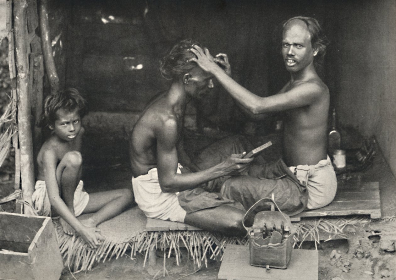 Tamulischer Barbier, 1926 od Unbekannt