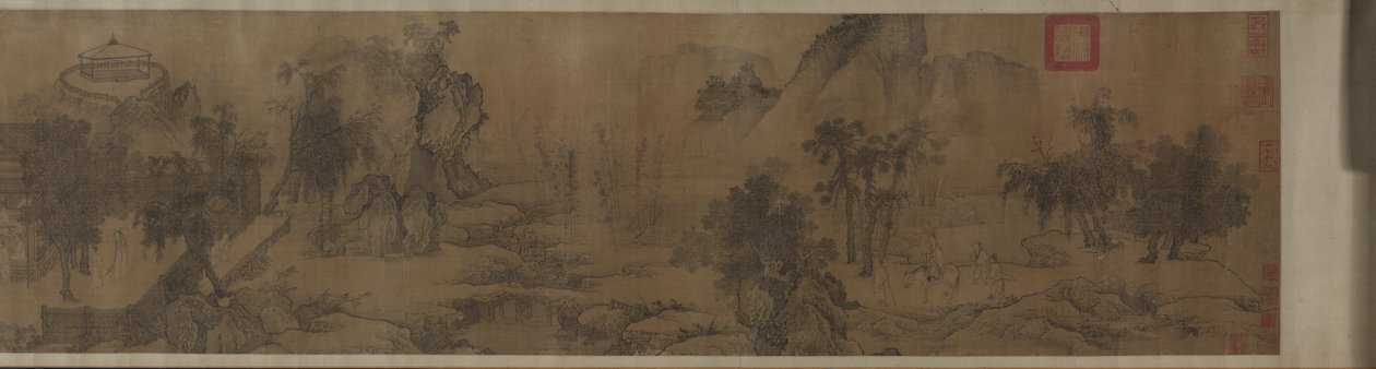 Tao Yuanmings Návrat domů, 1300s. od Unbekannt