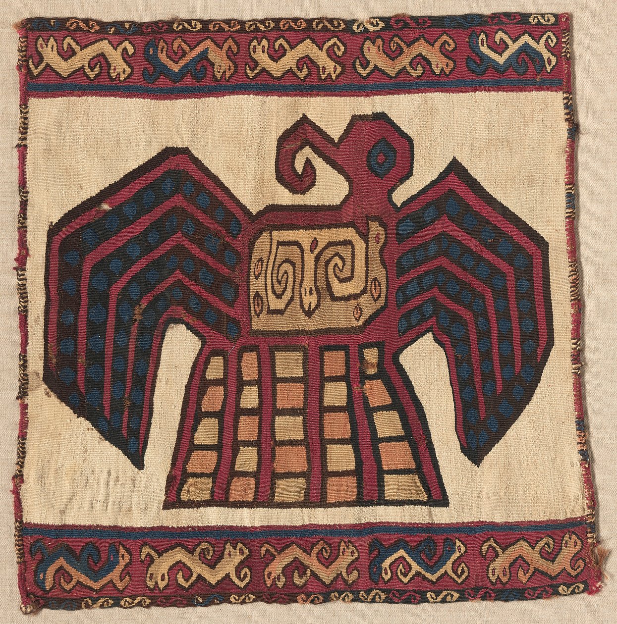 Tapiserie čtvercový panel, c. 700-1100. od Unbekannt