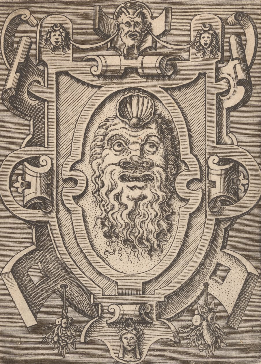 Plakety a jiné ozdoby s různými a rozmarnými vynálezy Kartuše a jiné ozdoby o ..., 1773. od Unbekannt