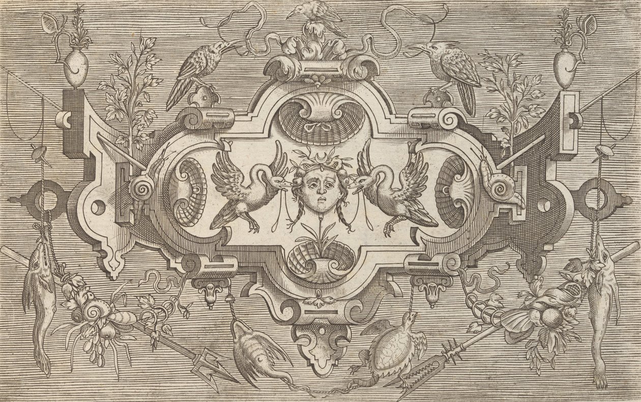 Plakety a jiné ozdoby s různými a rozmarnými vynálezy Kartuše a jiné ozdoby o ..., 1773. od Unbekannt