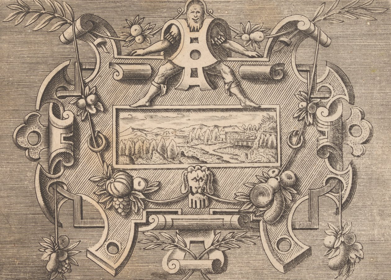 Plakety a jiné ozdoby s různými a rozmarnými vynálezy Kartuše a jiné ozdoby o ..., 1773. od Unbekannt