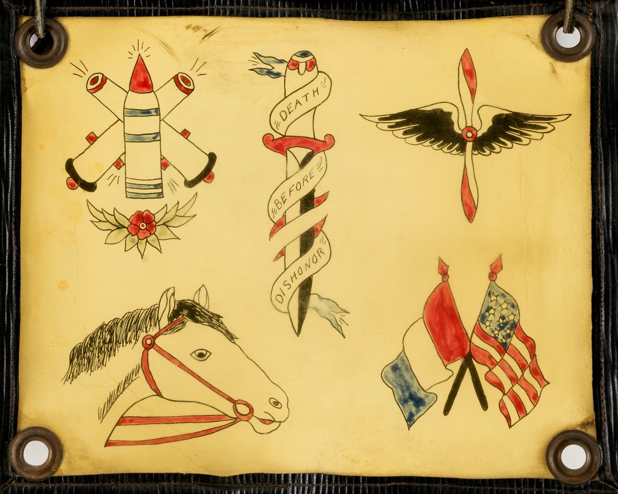 Tattoo Flash, 20. století. od Unbekannt