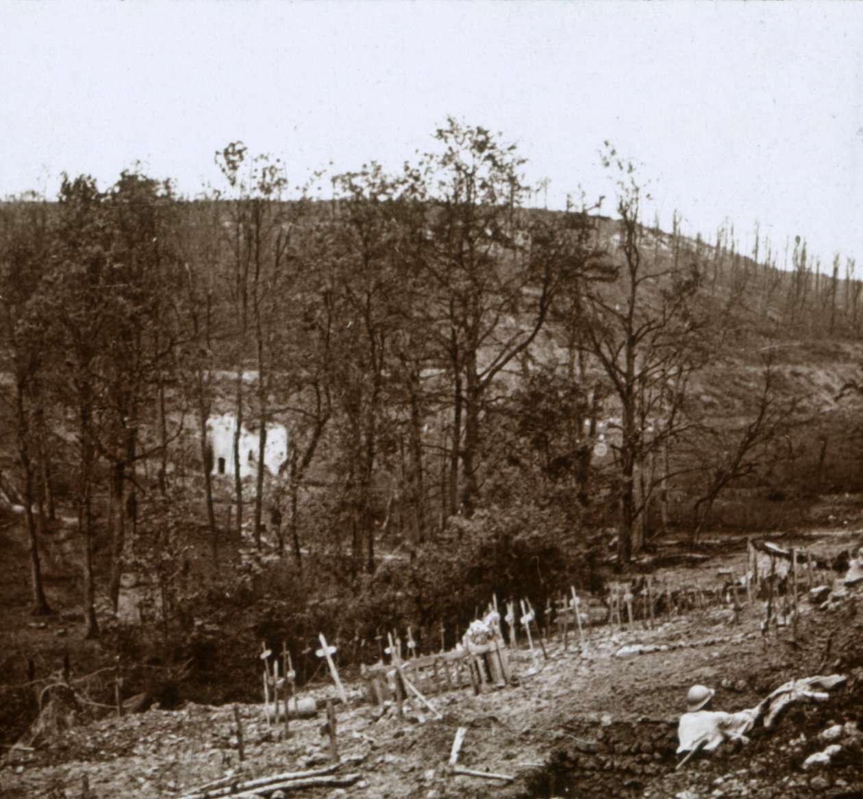 Pevnost Tavannes, Verdun, severní Francie, c1914-c1918 od Unbekannt