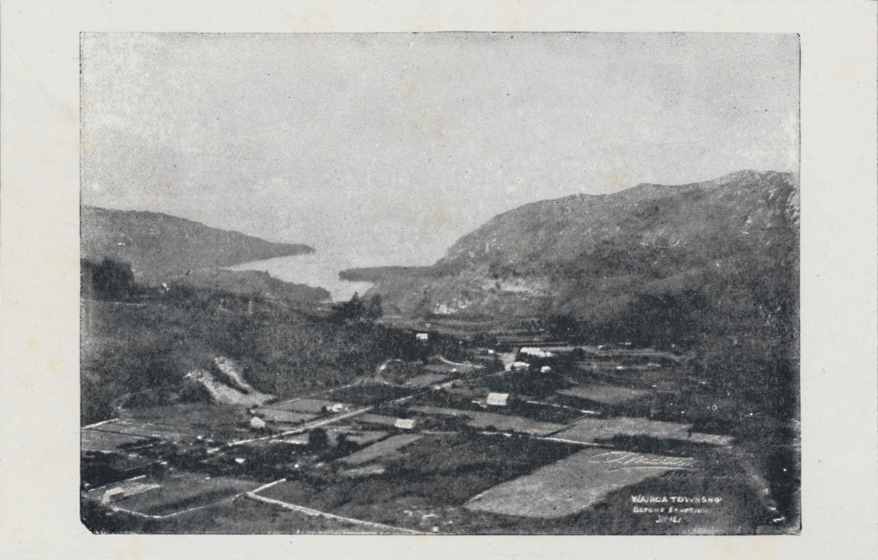 Te Wairoa před erupcí Tarawera, 1923. od Unbekannt