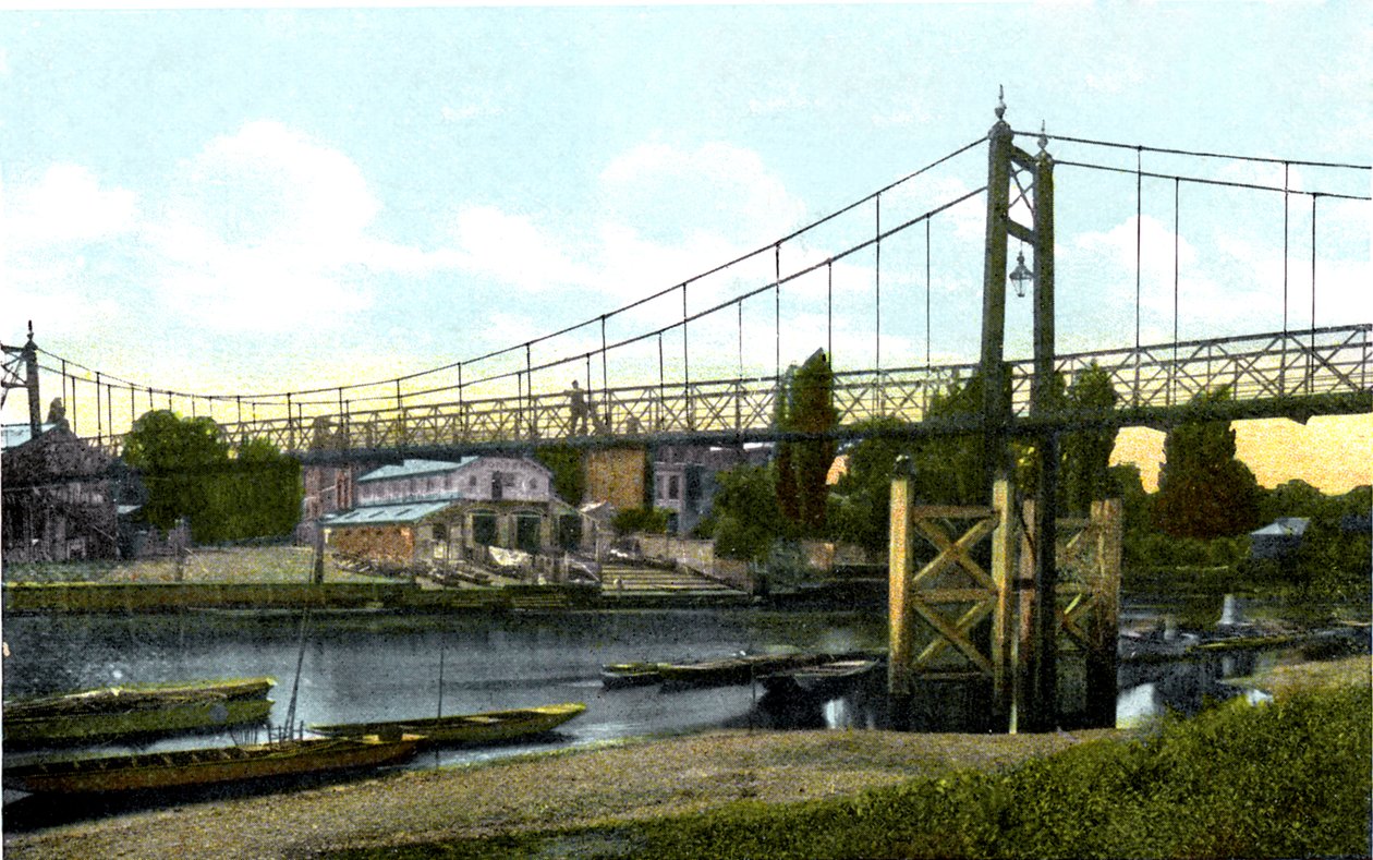 Teddington Bridge, Londýn, 20. století od Unbekannt