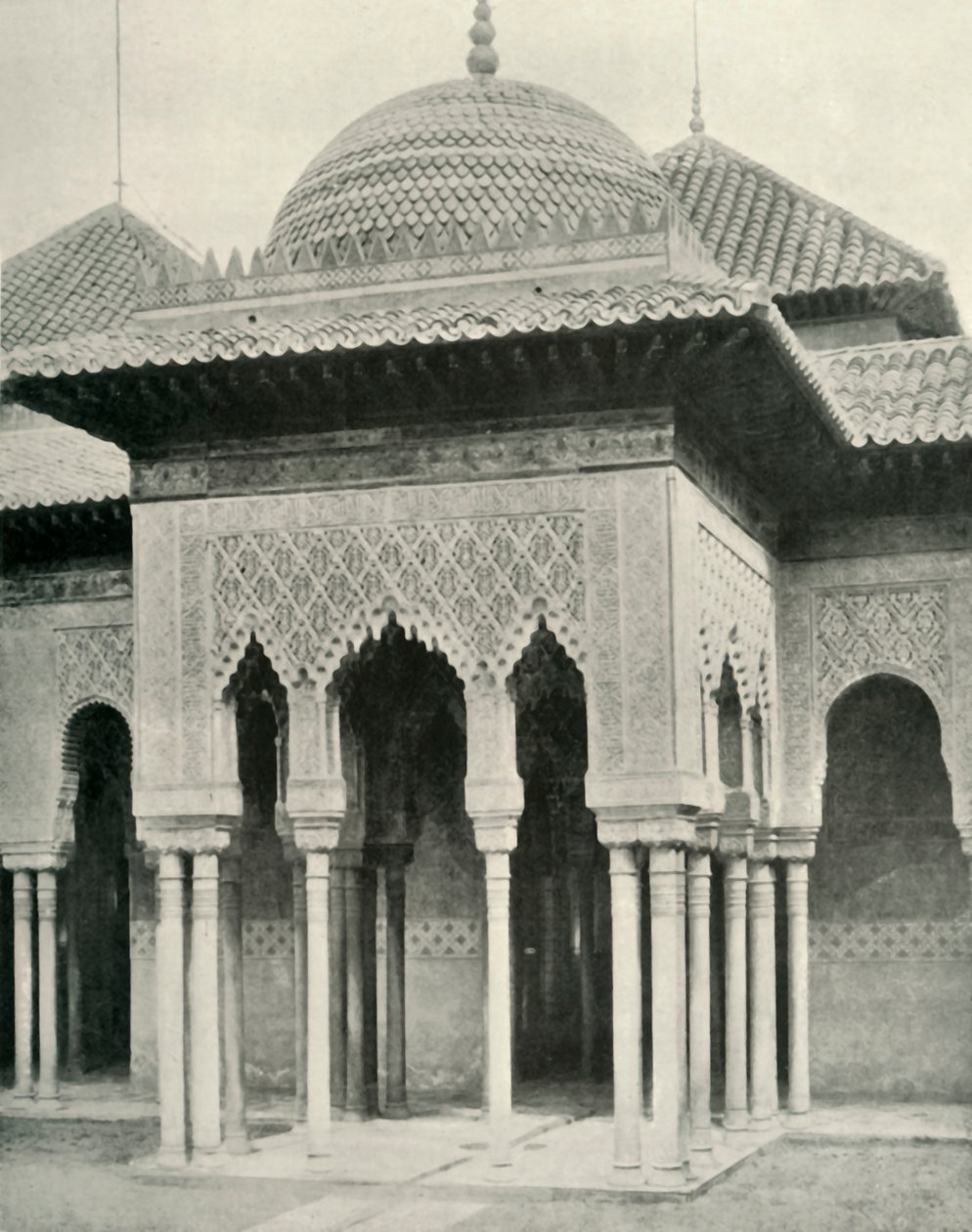 Chrám na dvoře lvů, 1907. od Unbekannt