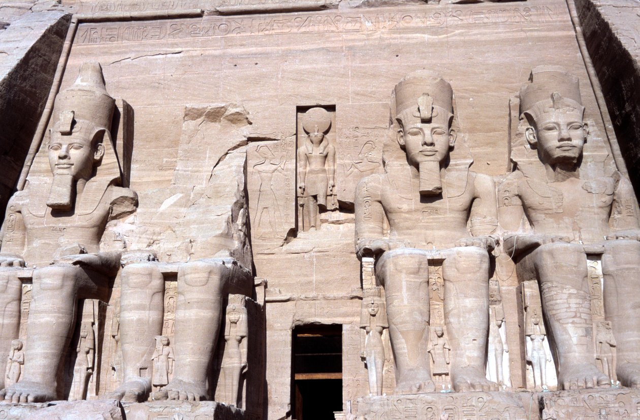 Chrám Abu Simbel, Egypt, 13. století před naším letopočtem od Unbekannt