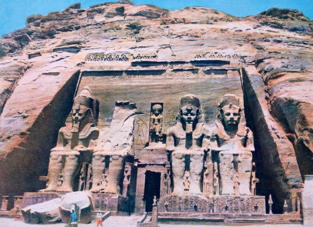 Chrám Abu Simbel, Egypt, 20. století od Unbekannt