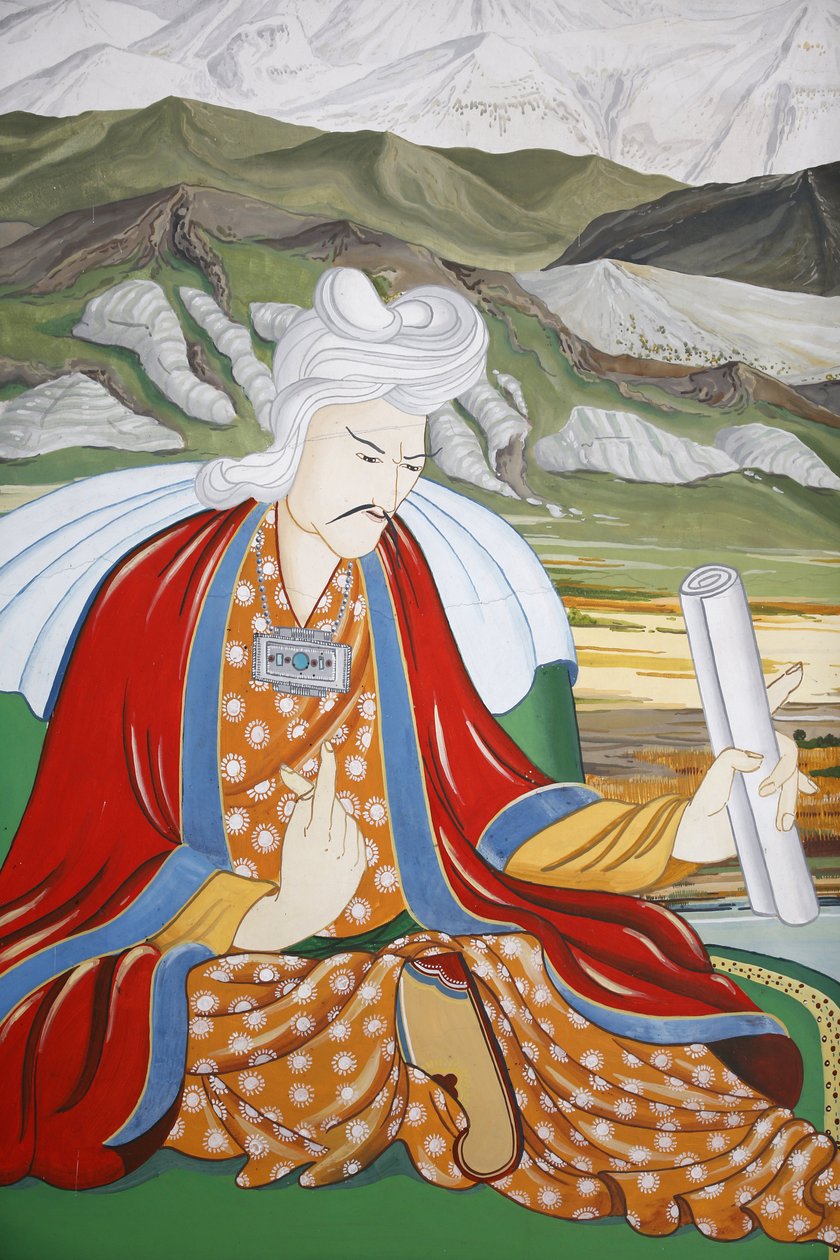 Chrám tisíce Buddhů Dashang Kagyu Ling shromáždění Zobrazení vzácného duchovního, La Boulaye, Francie od Unbekannt