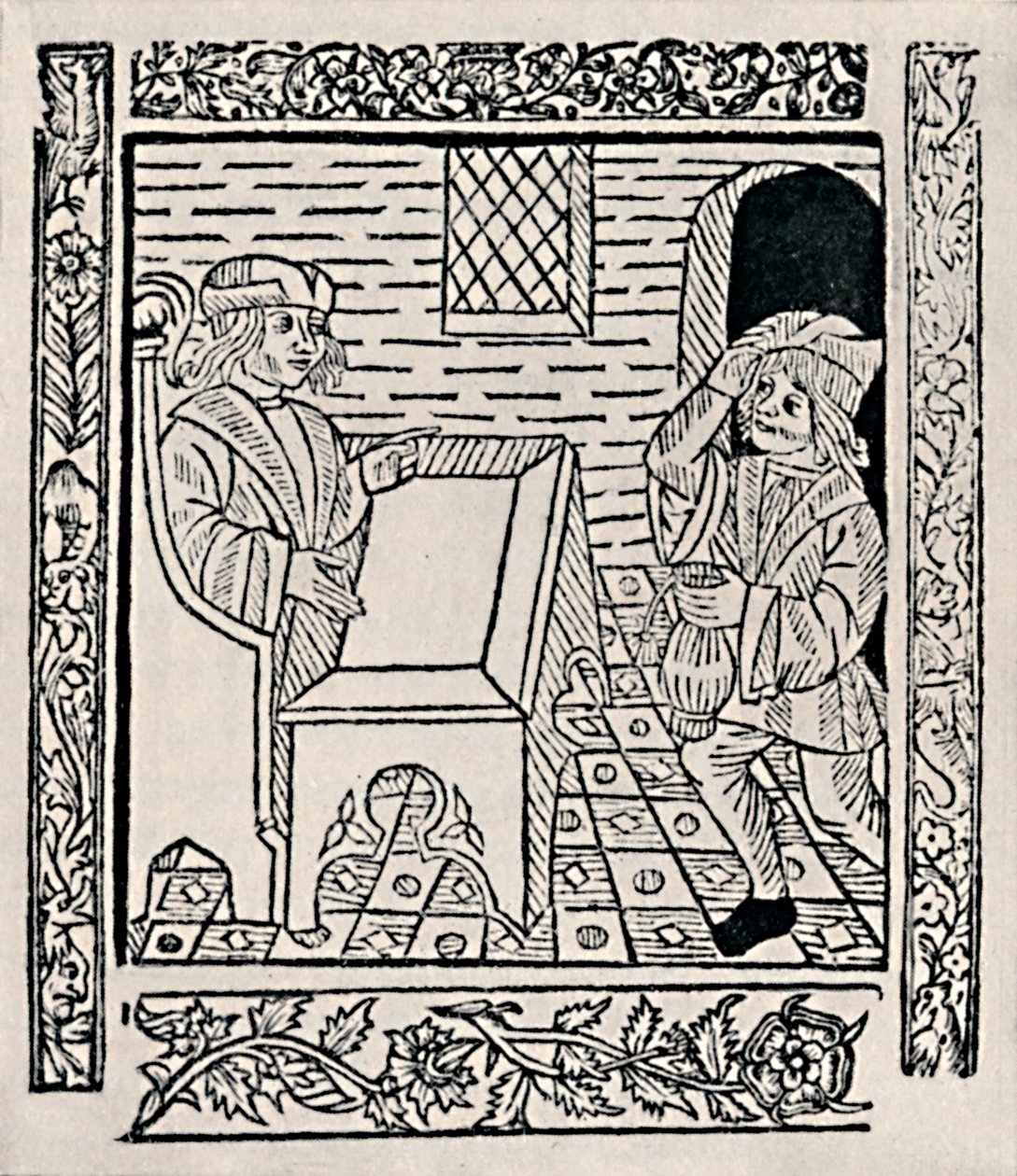 Nájemník platí nájem, 1523, 1903 od Unbekannt