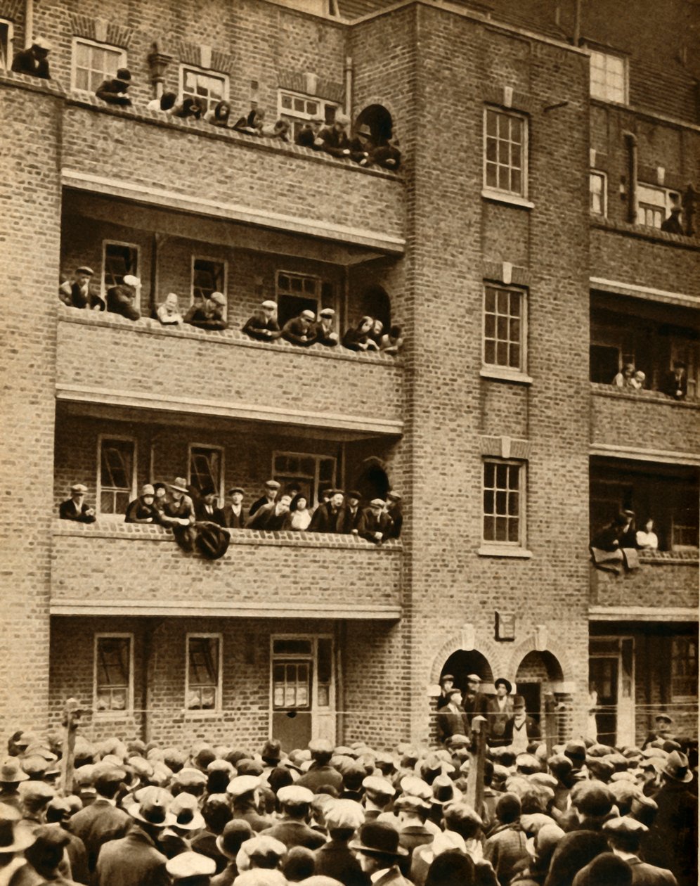 Stávka nájemníků, Peckham, jihovýchodní Londýn, 1931, 1933. od Unbekannt