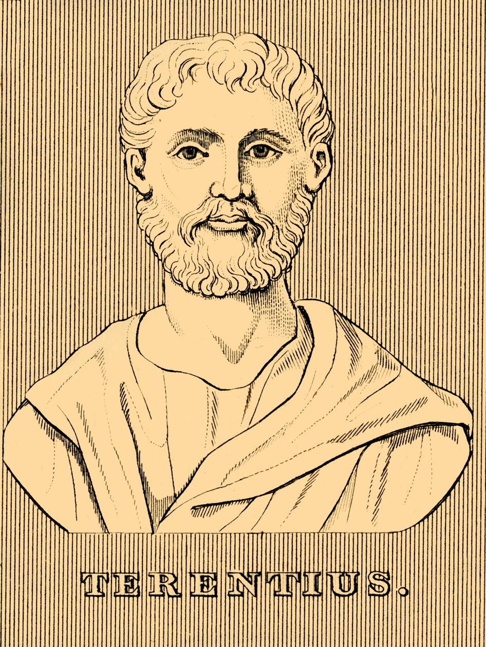 Terentius, c195-c 159 př.nl, 1830 od Unbekannt