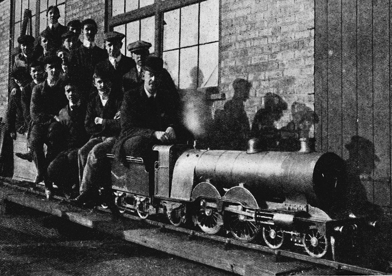 Testování miniaturního atlantického motoru v Northamptonu, 1926 od Unbekannt