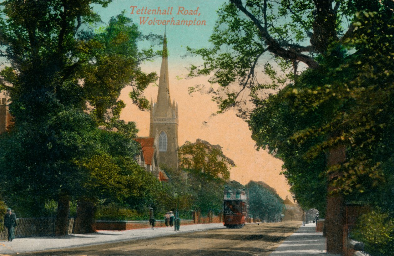 Tettenhall Road, Wolverhampton, c1905 od Unbekannt