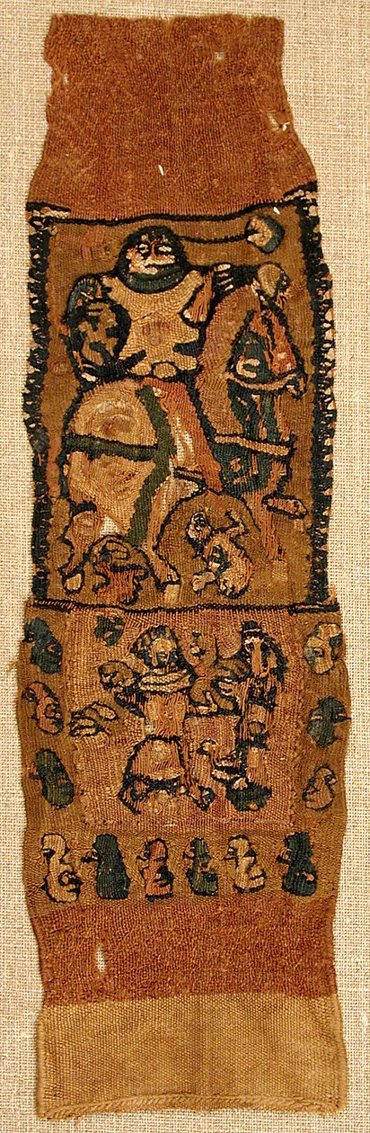 Textilní fragment, byzantský, 6.-8. století. od Unbekannt