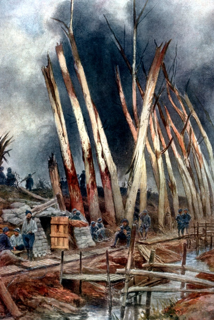 Ofenzíva na Yser, 1917 od Unbekannt