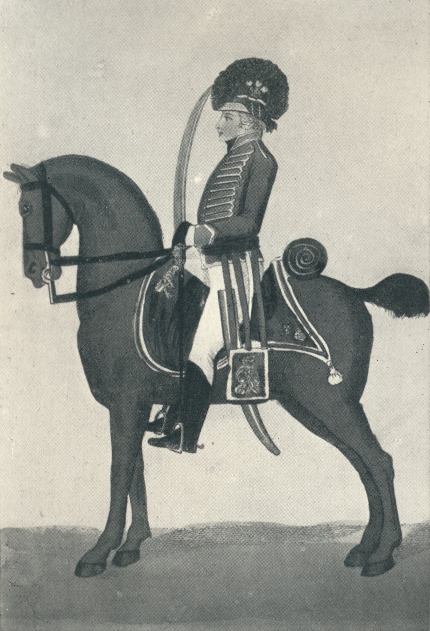 10th Or the Prince of Waless Owl Regiment of Light Dragoons, 1800 1909 od Unbekannt