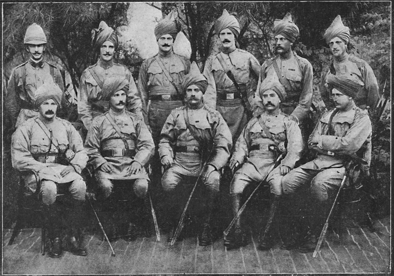 16th Bengal Lancers, 1900. od Unbekannt