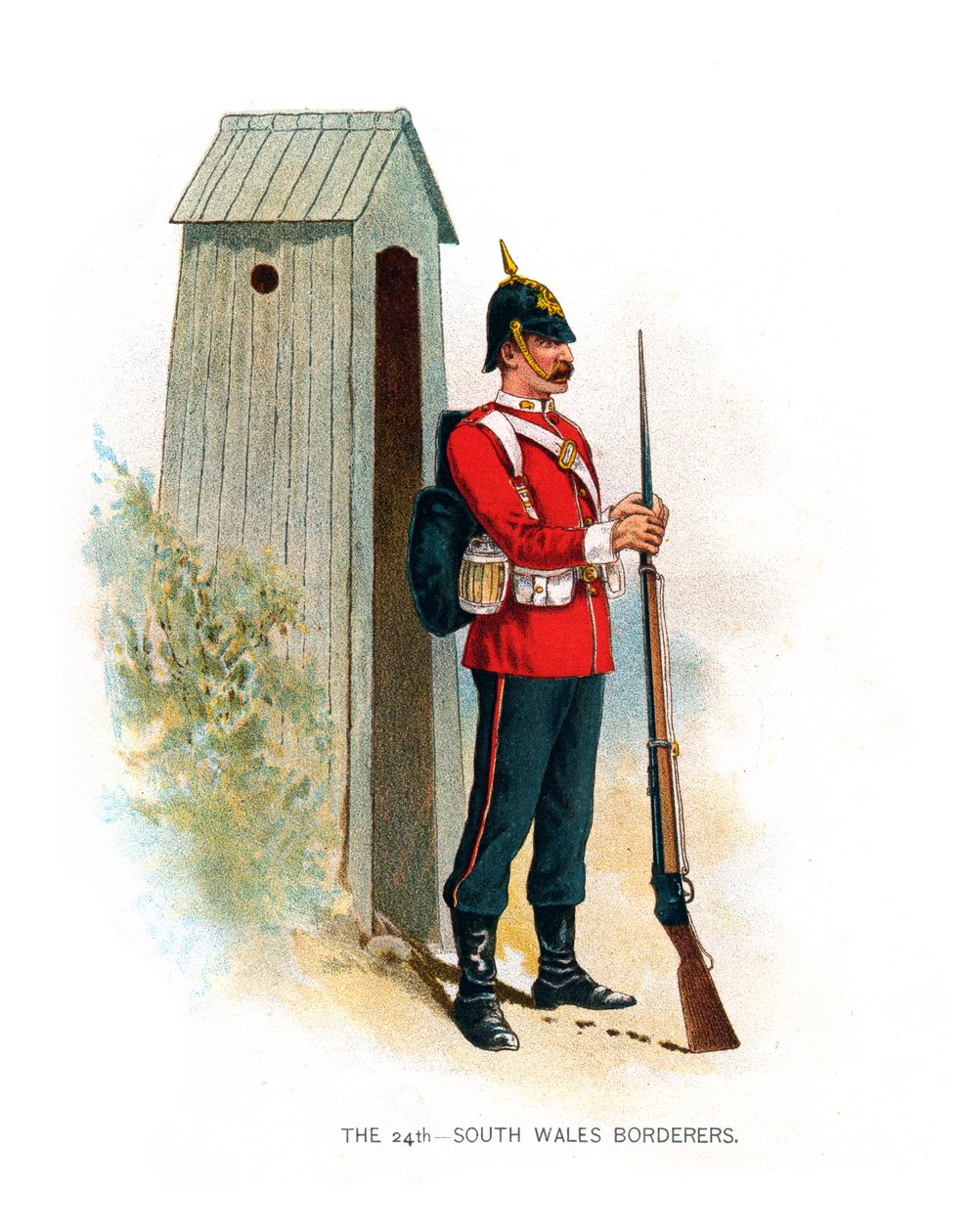 24th South Wales Borderers, c1890 od Unbekannt