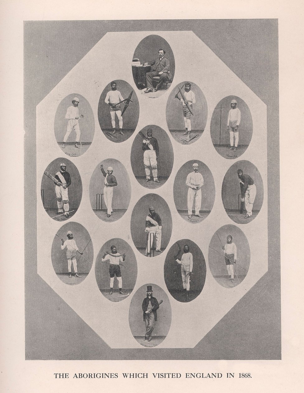 Domorodci, kteří navštívili Anglii v roce 1868, 1912. od Unbekannt
