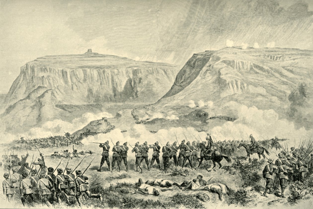 Expedice Habeš: Bitva u Arogee...na Velký pátek 10. dubna 1868 1901 od Unbekannt