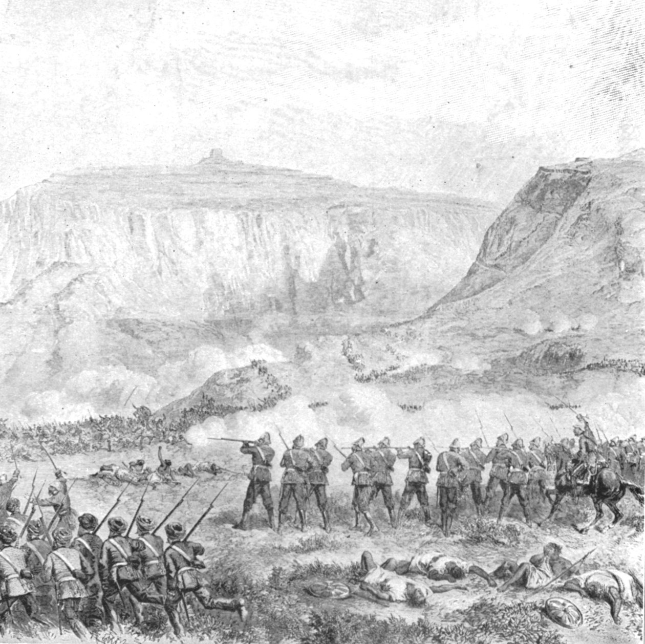 Habešská expedice, 1868: Bitva u Arogee, na Velký pátek 10. dubna 1901. od Unbekannt