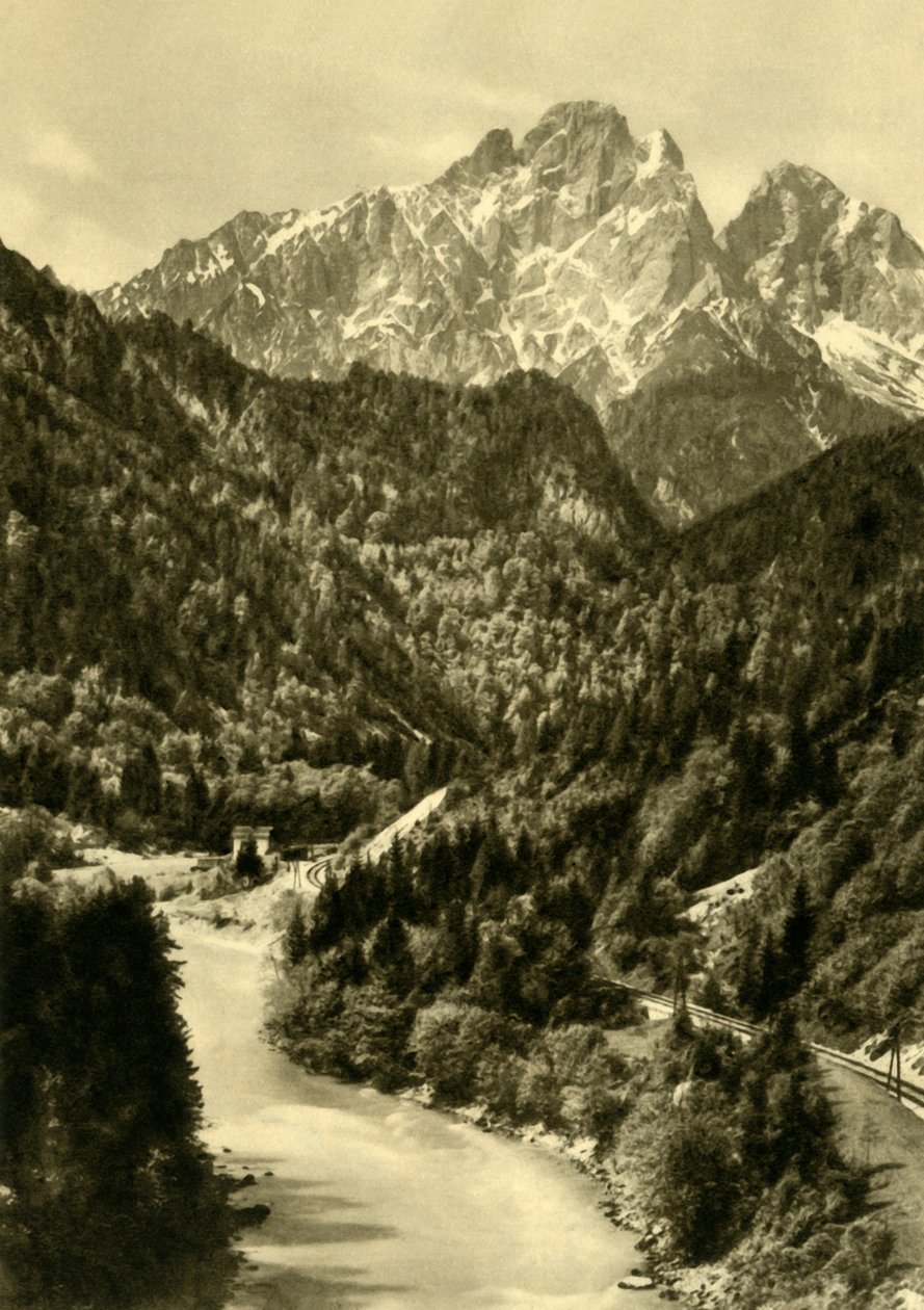 Admonter Reichenstein, Národní park Gesäuse, Štýrsko, Rakousko, c1935. od Unbekannt