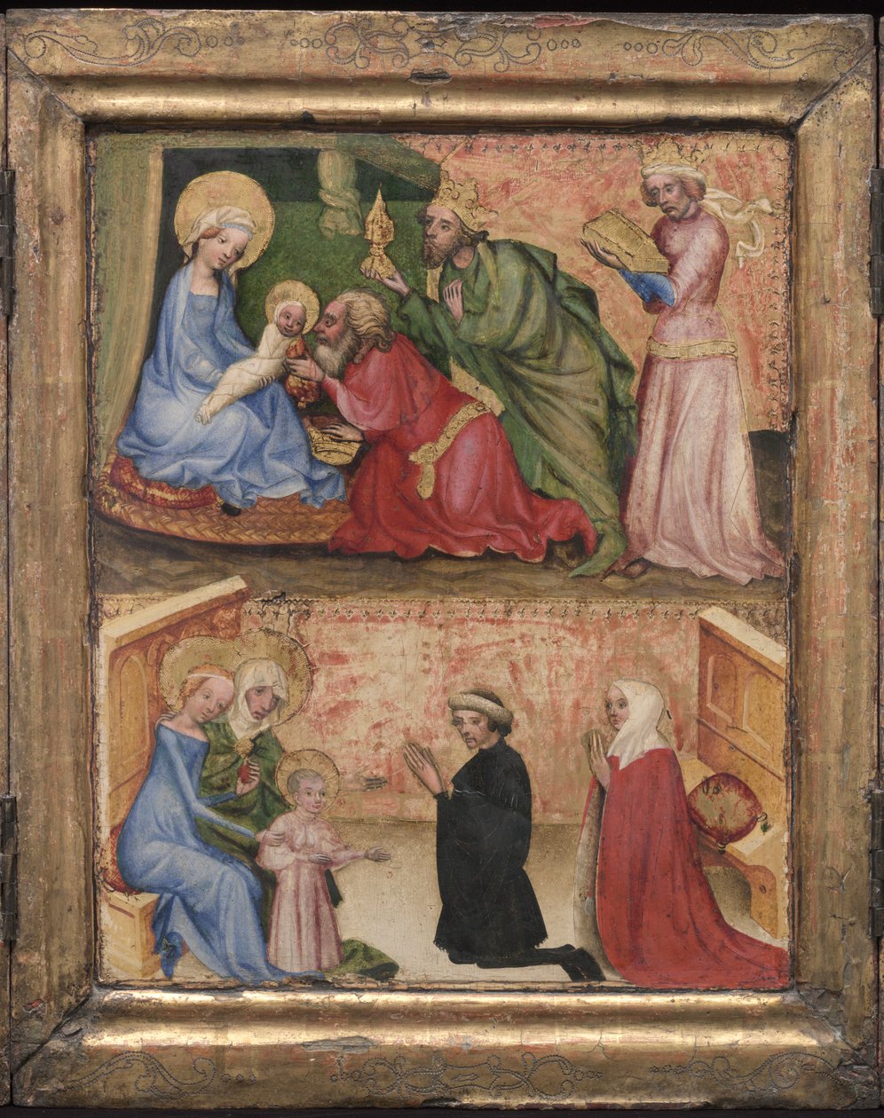 Klanění tří králů, c. 1424. od Unbekannt