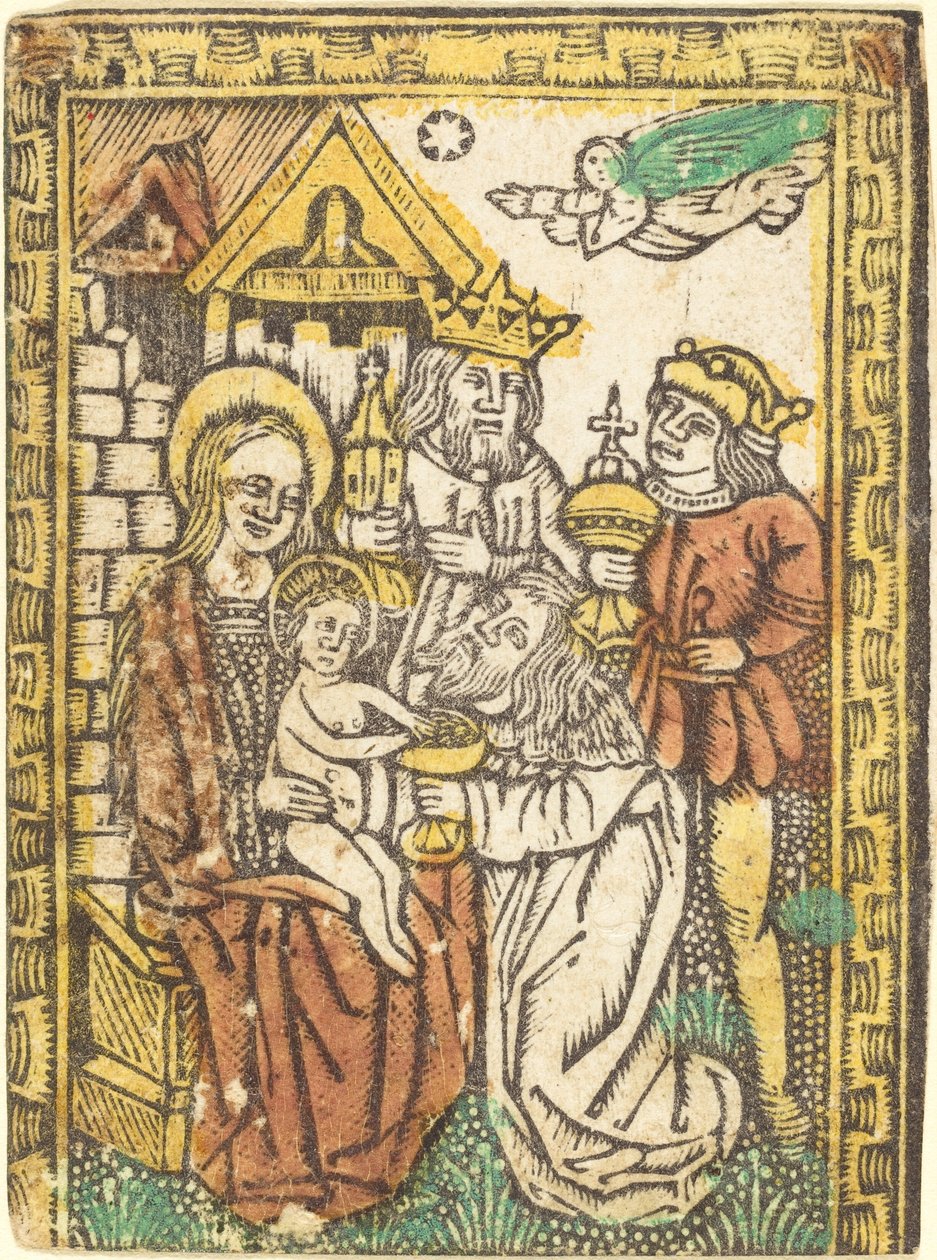 Klanění tří králů, c. 14701480. od Unbekannt