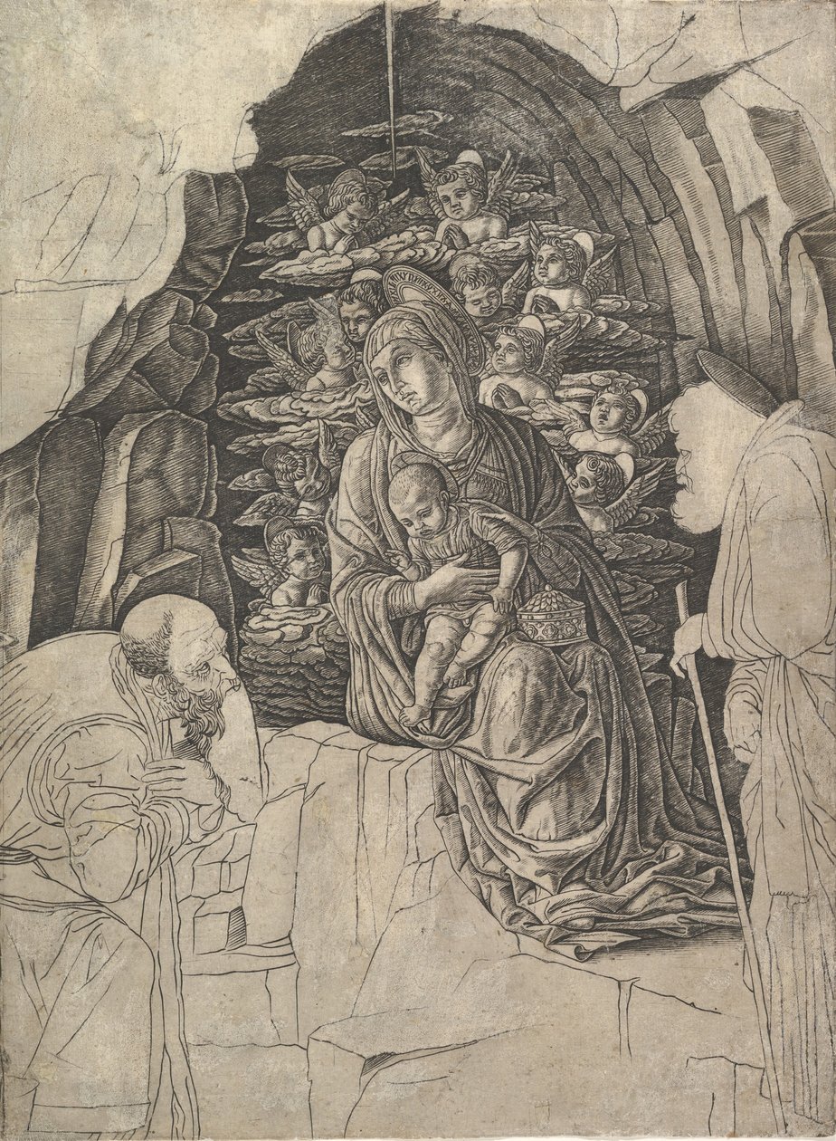 Klanění tří králů, ca. 1475-80. od Unbekannt
