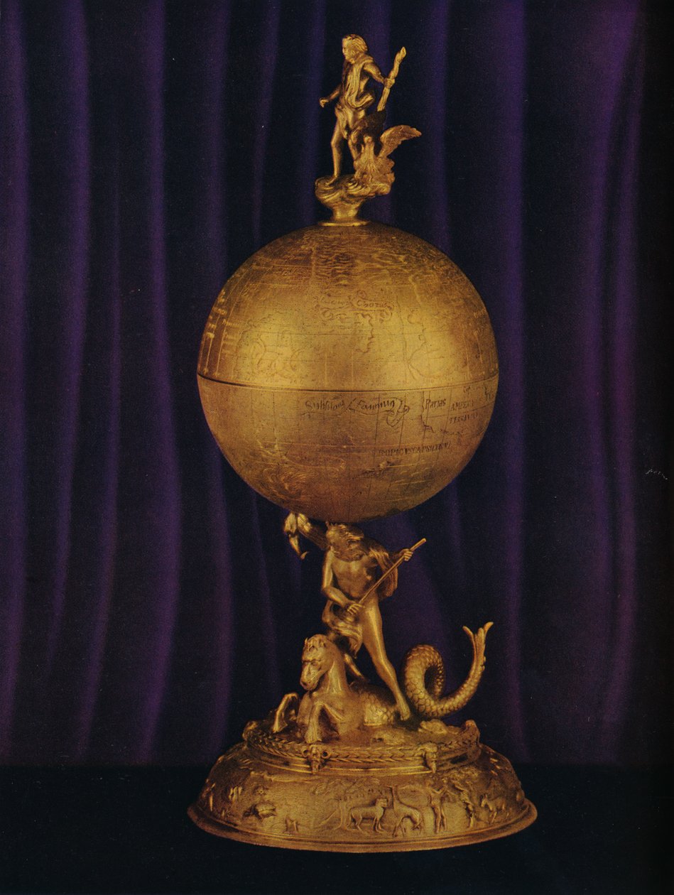 Airthrey Gold Globe Cup: Jižní Německo, c1560-1565, 1936 od Unbekannt
