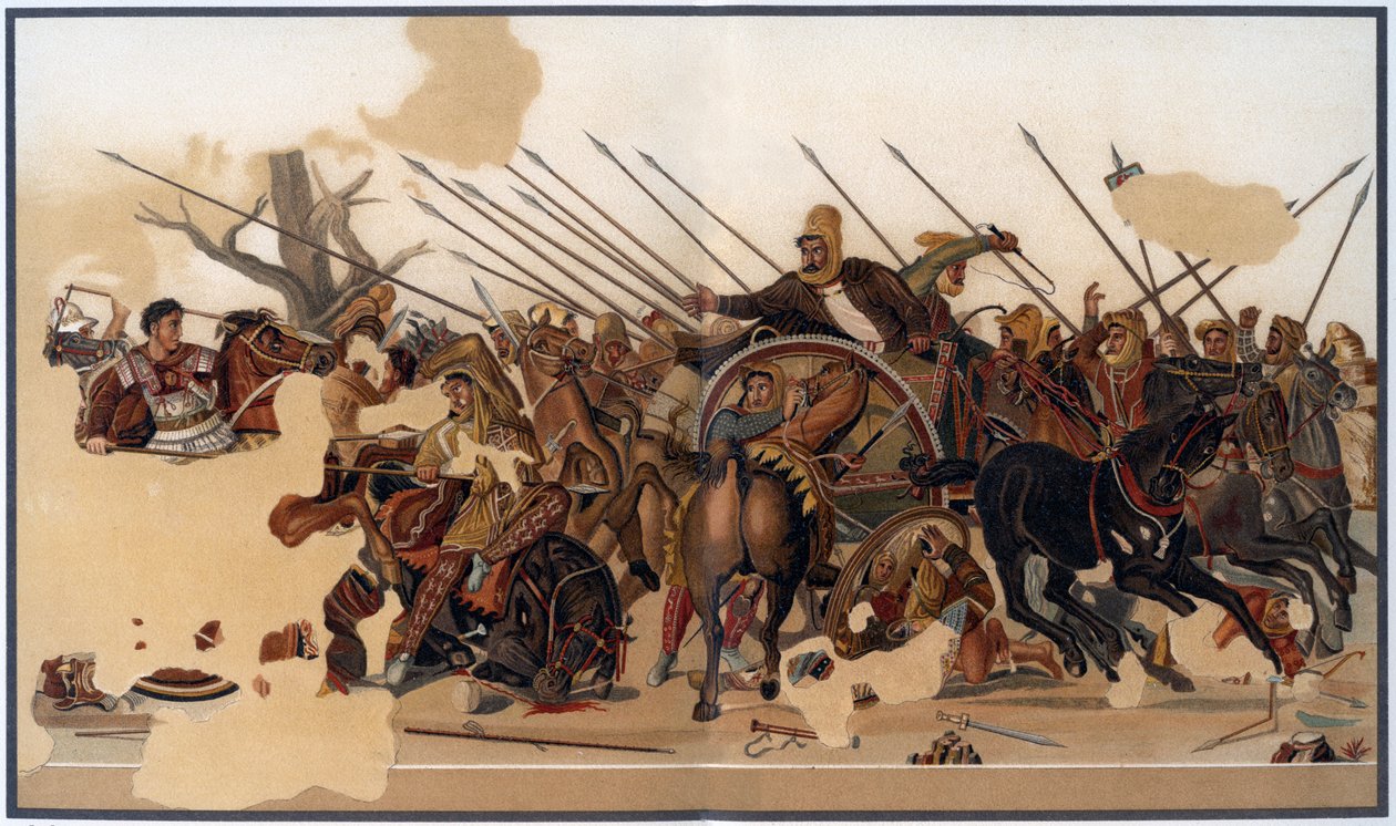 Alexander Mosaic, c79 AD, 1902 od Unbekannt
