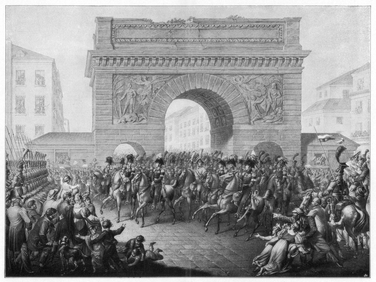 Spojenci vstupují do Paříže, 31. března 1814 1900 od Unbekannt