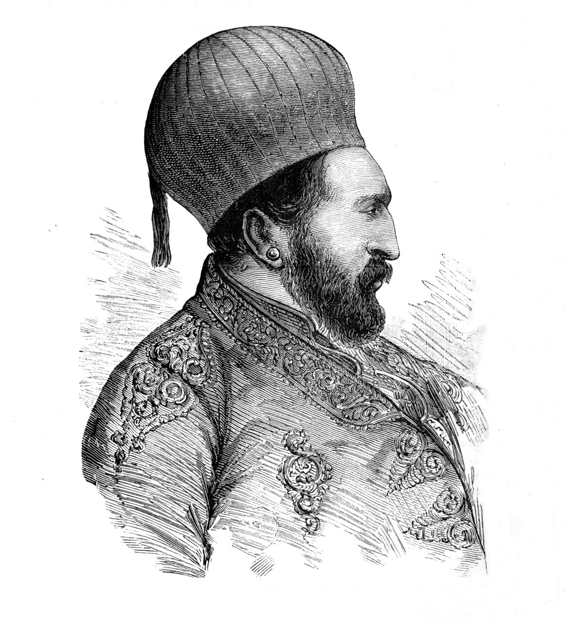 Ameer Yakoub Khan, c1880 od Unbekannt