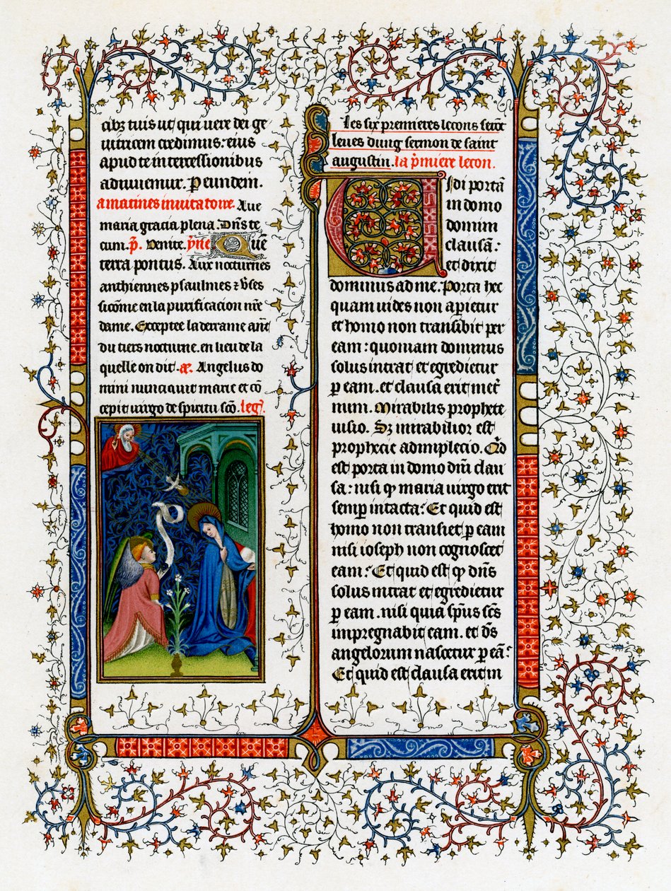 Zvěstování, 1413-1419 od Unbekannt