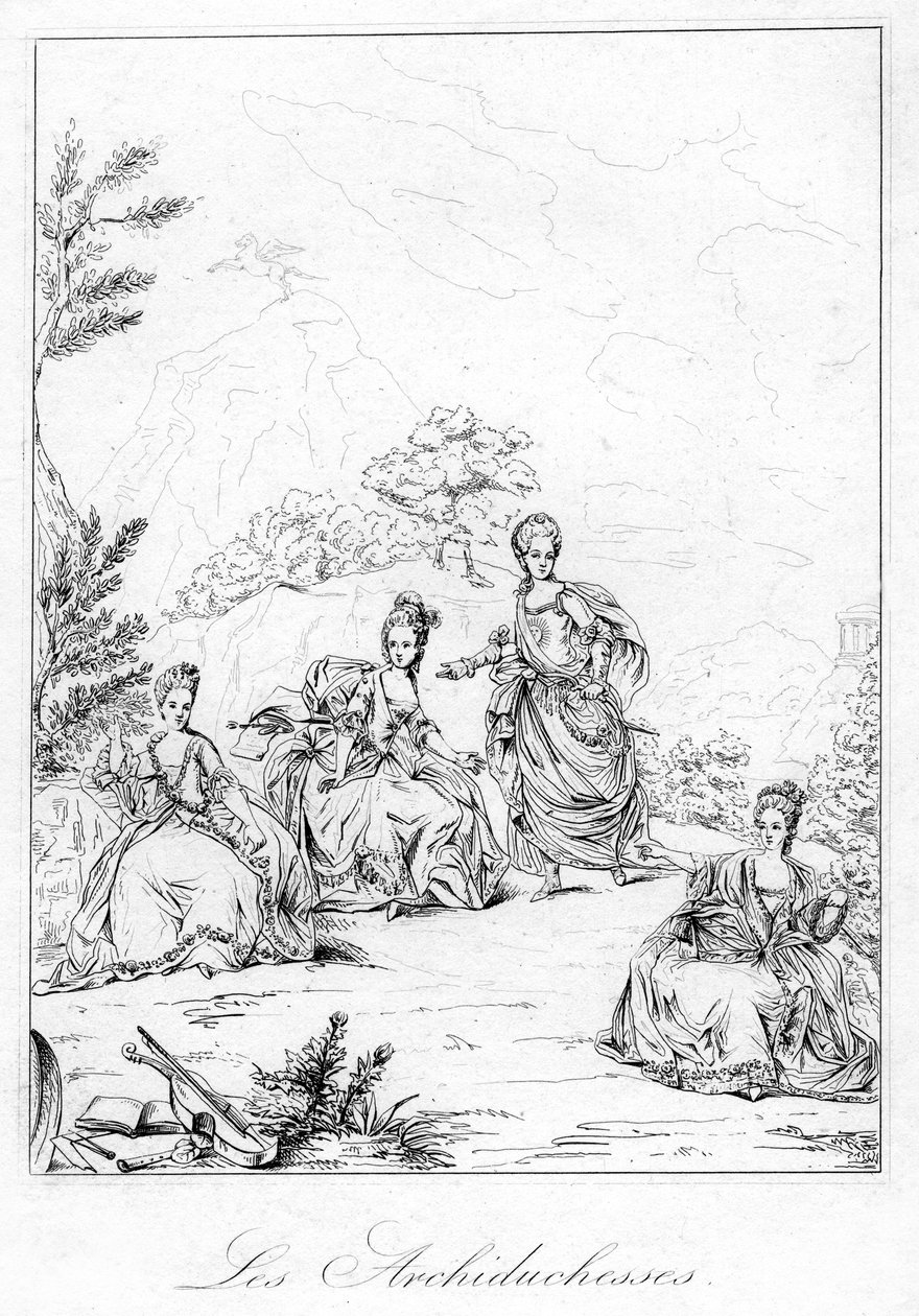 Arcivévodkyně, c17. století od Unbekannt