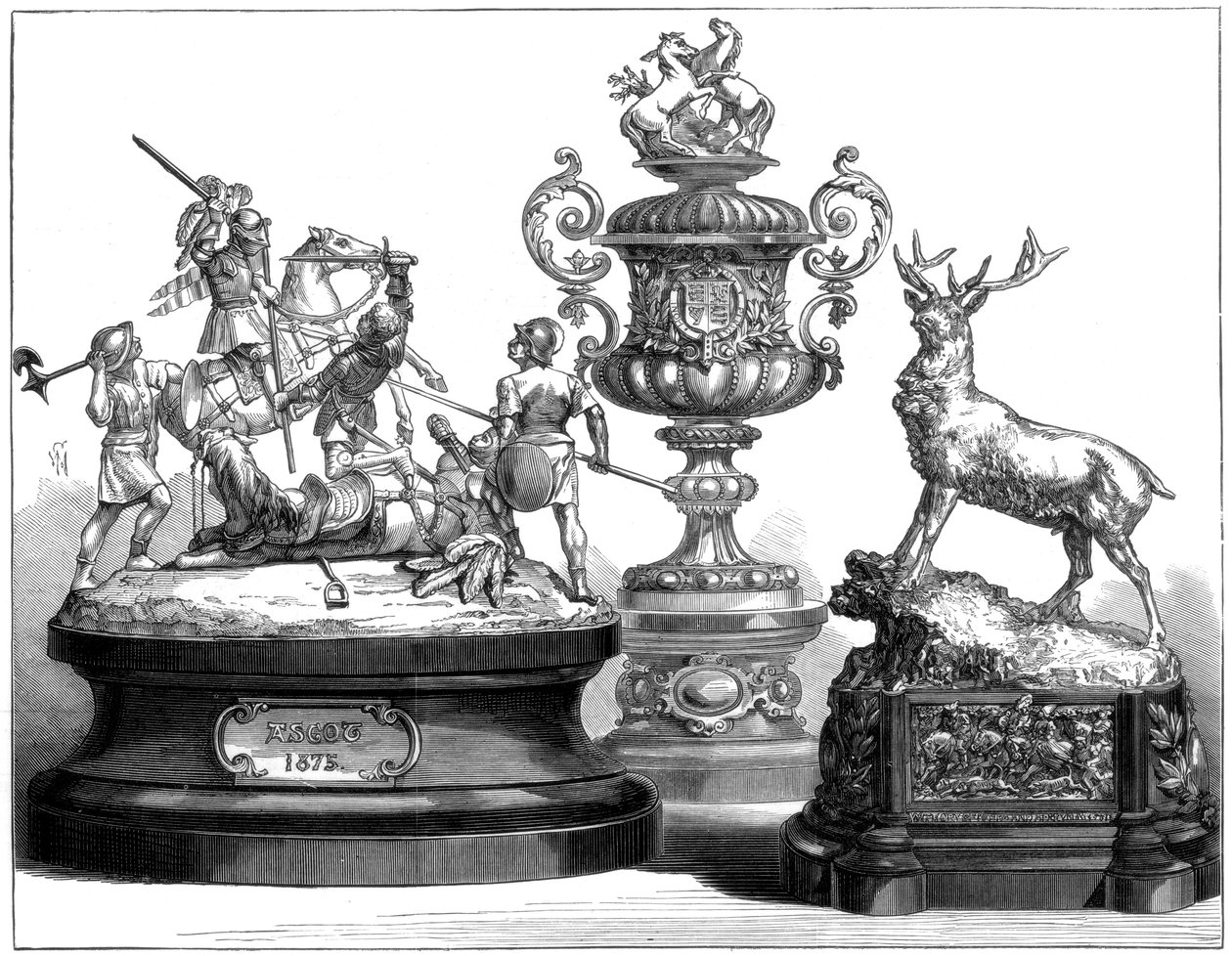 Talíř ceny Ascot, 1875 od Unbekannt
