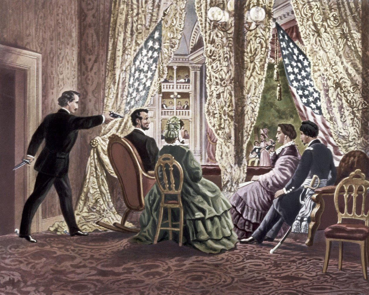 Atentát na Abrahama Lincolna, 1865 od Unbekannt